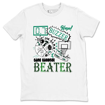 4s Oxidized Green shirts to match jordans Game Changer sneaker match tees Air Jordan 4 Oxidized Green SNRT Sneaker Tees streetwear brand White 2 unisex cotton tee