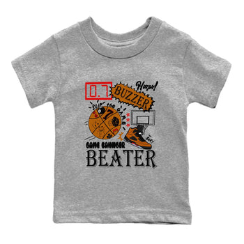 5s Archaeo Brown shirts to match jordans Game Changer sneaker match tees Air Jordan 5 Archaeo Brown match shoes to clothes SNRT Sneaker Tees Youth Baby Heather Grey 2 tee