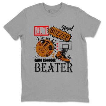5s Archaeo Brown shirts to match jordans Game Changer sneaker match tees Air Jordan 5 Archaeo Brown match shoes to clothes SNRT Sneaker Tees unisex cotton Heather Grey 2 shirts