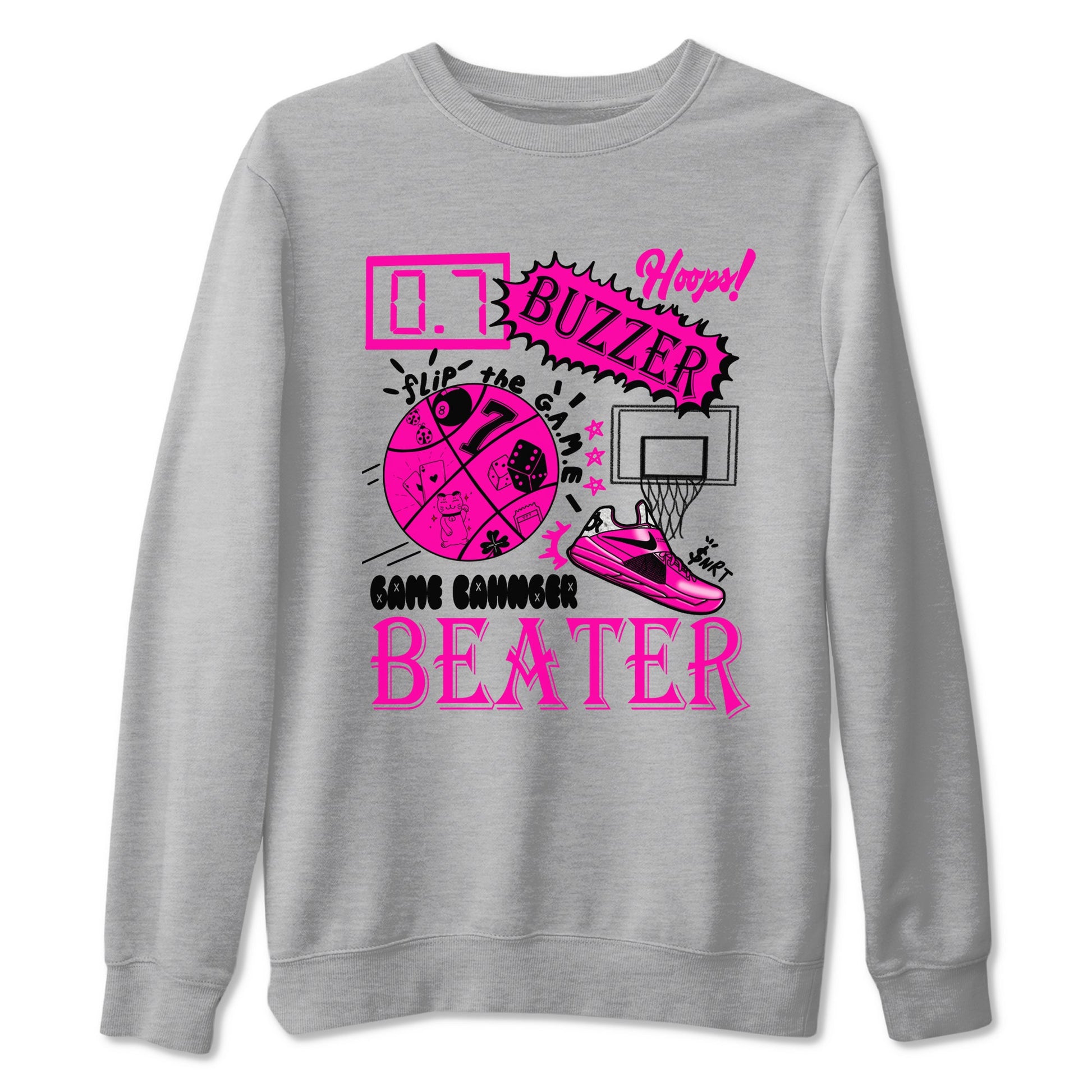 Nike KD 4 Retro Aunt Pearl shirts to match jordans Game Changer sneaker match tees Nike KD 4 Aunt Pearl match shoes to clothes SNRT Sneaker Tees unisex cotton Heather Grey 2 shirts