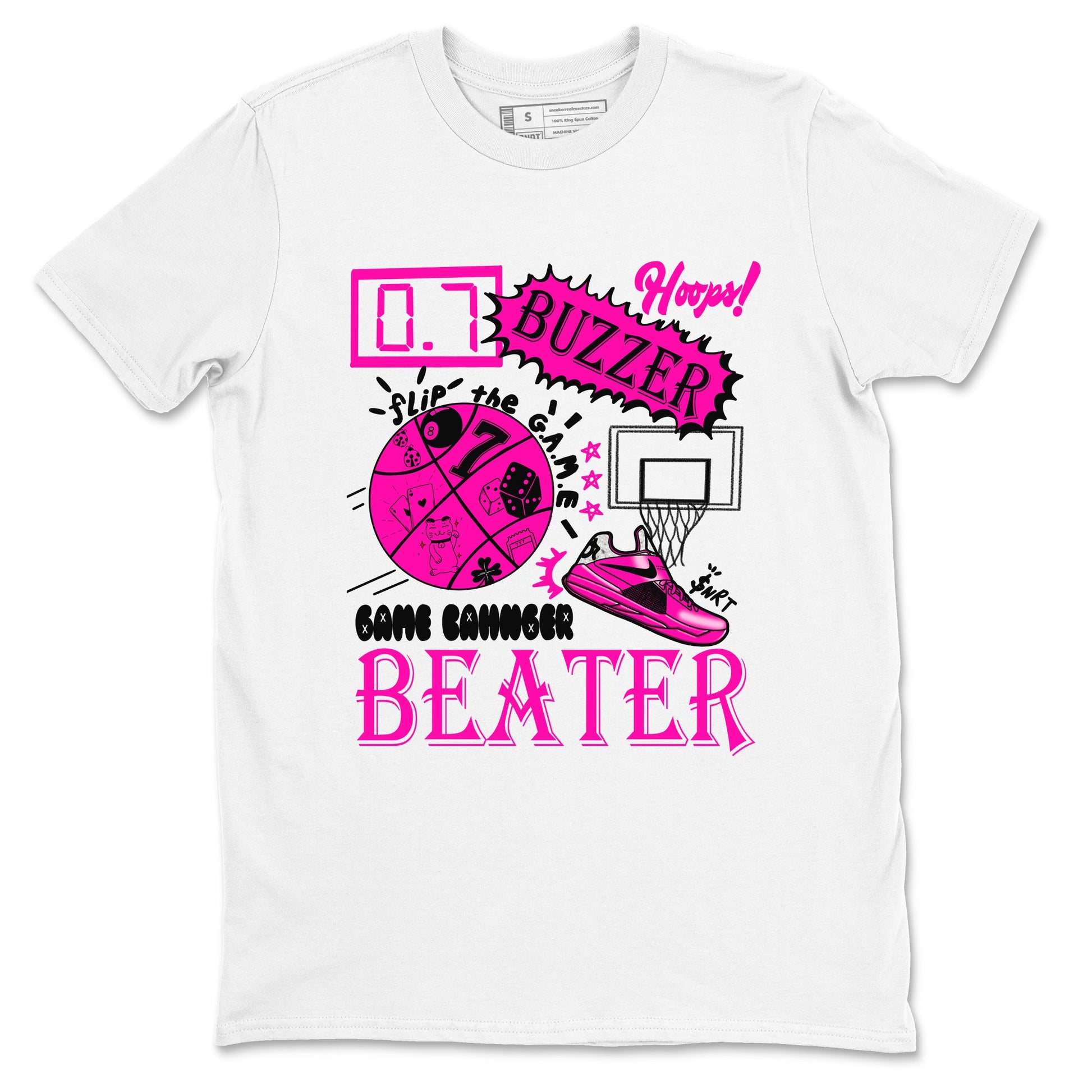 Nike KD 4 Retro Aunt Pearl shirts to match jordans Game Changer sneaker match tees Nike KD 4 Aunt Pearl match shoes to clothes SNRT Sneaker Tees unisex cotton White 2 shirts