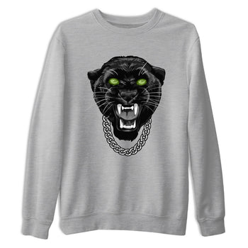 Best Christmas gifts for sneakerheads - Sneaker Tees To Match Air Foamposite One Pine Green Sneakers – Gangster Black Cat Tee Heather Grey 2