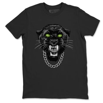 Best Christmas gifts for sneakerheads - Sneaker Tees To Match Air Foamposite One Pine Green Sneakers – Gangster Black Cat Tee Black 2