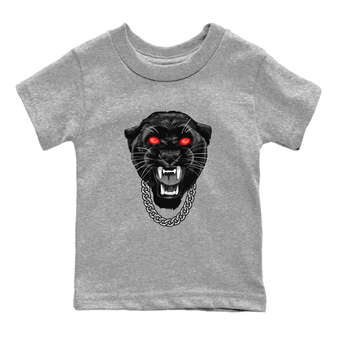 Air Jordan 11 Low Bred sneaker match tee Gangster Black Cat sneaker match tees Air Jordan 11 Bred best t-shirts to match jordans SNRT Sneaker Tees Youth Baby Heather Grey 2 tee