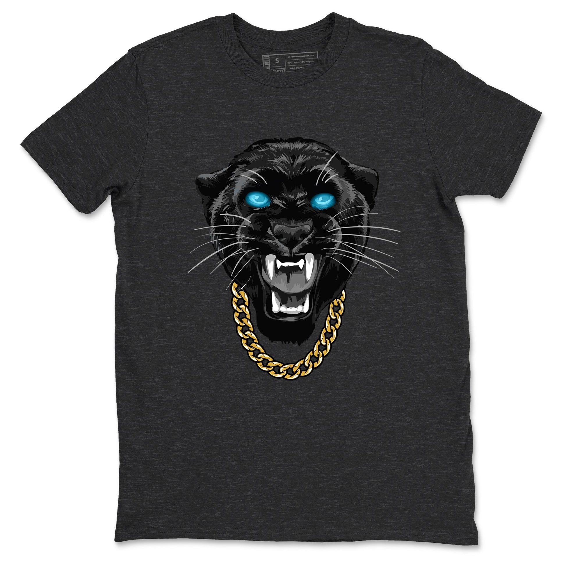 Sneaker Threads – Sneaker Tees To Match Air Jordan 11 Retro Gamma – Gangster Black Cat Graphic Tee Charcoal Heather 2. Perfect for Jordan releases 2025 colorways.