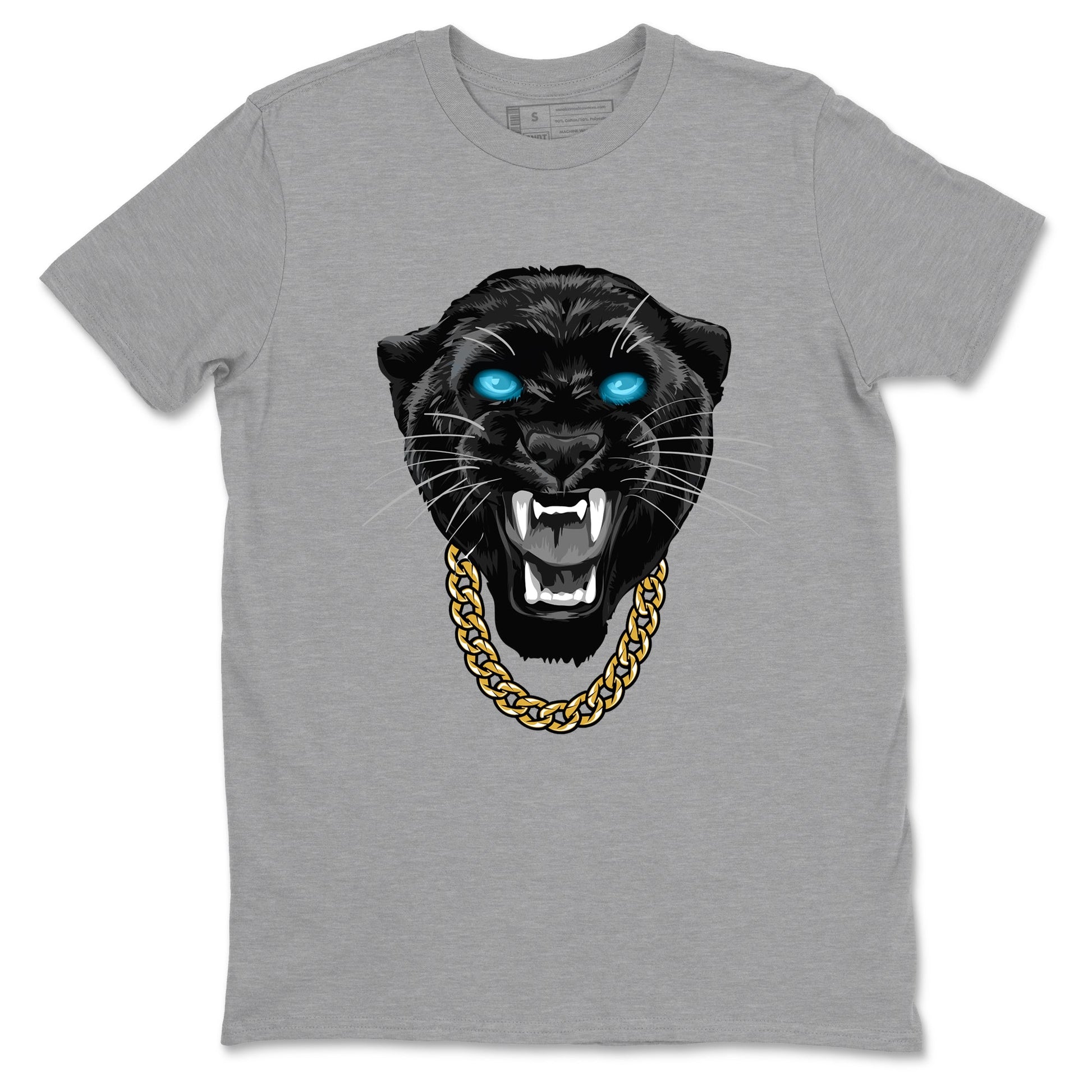 Sneaker Threads – Sneaker Tees To Match Air Jordan 11 Retro Gamma – Gangster Black Cat Graphic Tee Heather Grey 2. Perfect for Jordan releases 2025 colorways.