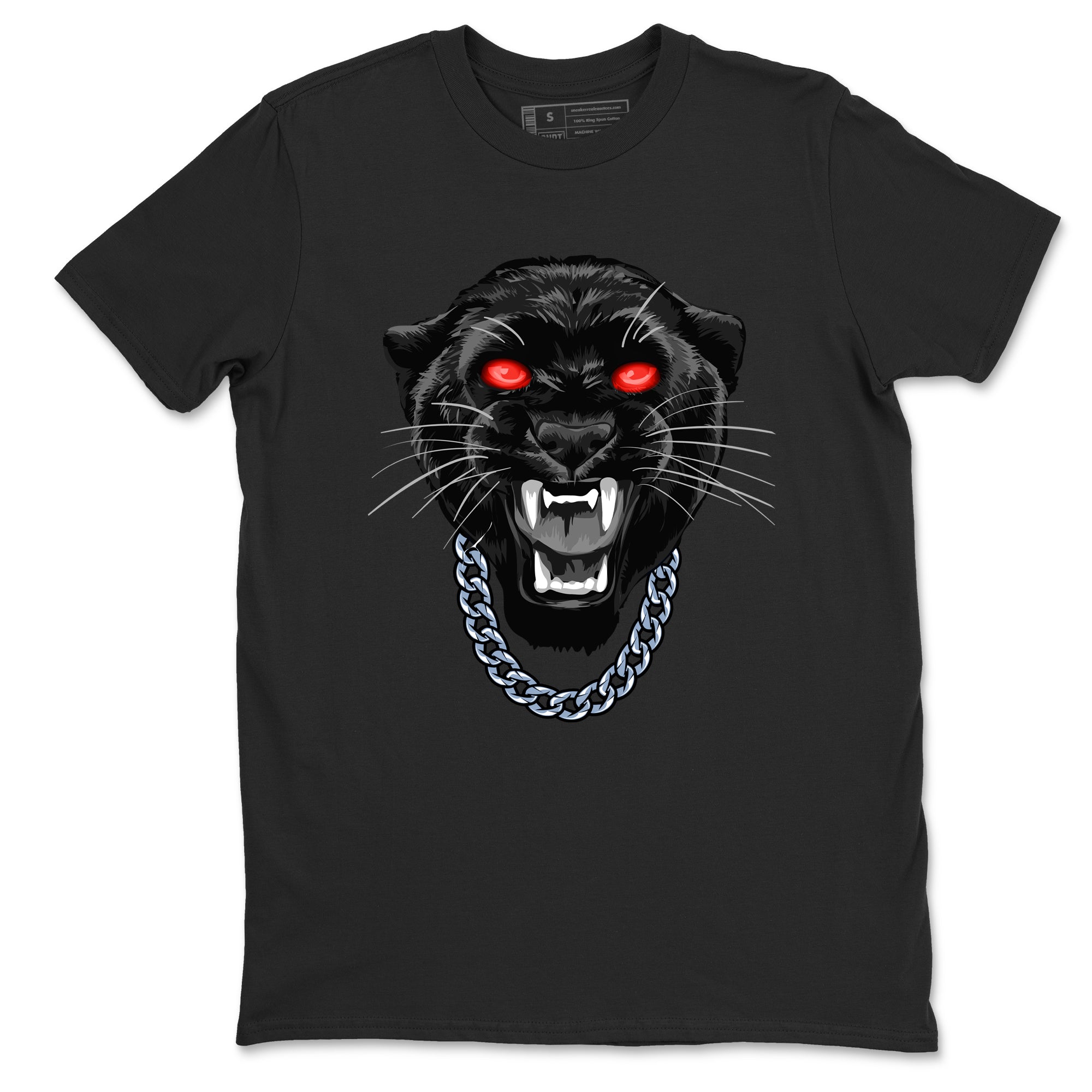Perfect Valentine's Day Gifts graphic tee  – Sneaker Tees To Match Air Jordan 6 Reverse Infrared – Gangster Black Cat Tee Black 2