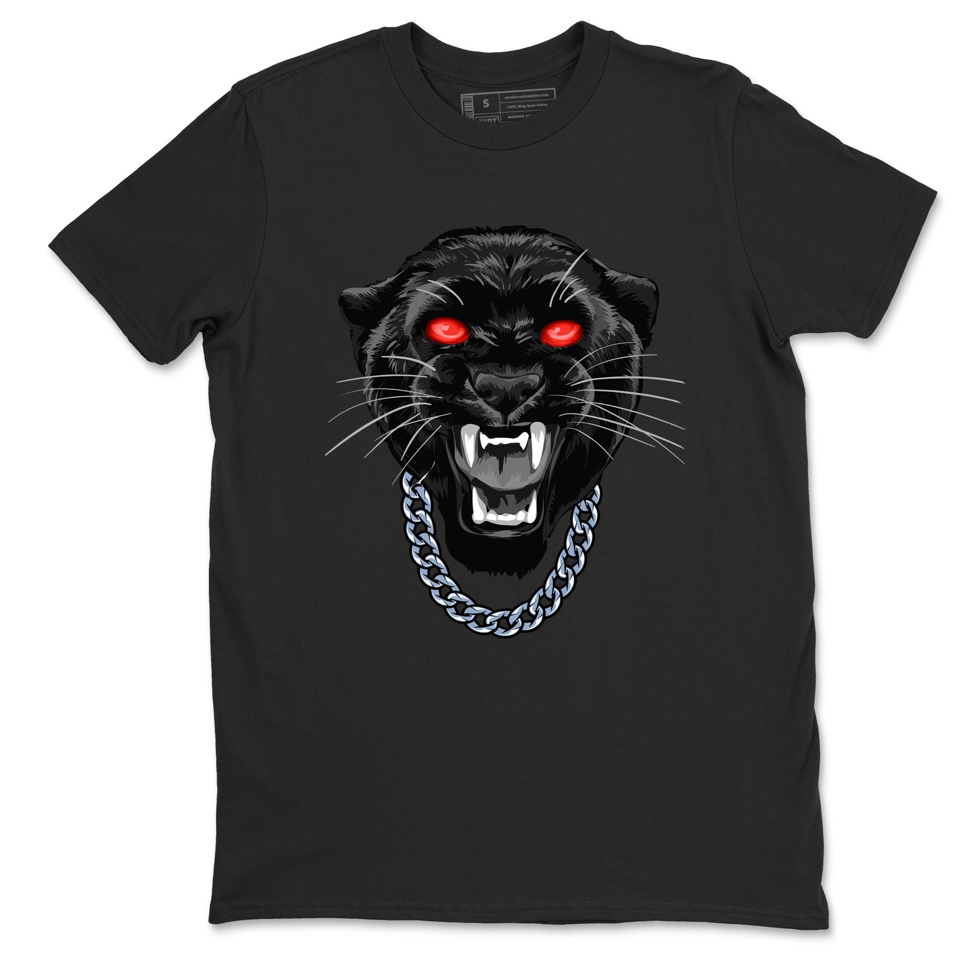 Perfect Valentine's Day Gifts graphic tee  – Sneaker Tees To Match Air Jordan 6 Reverse Infrared – Gangster Black Cat Tee Black 2