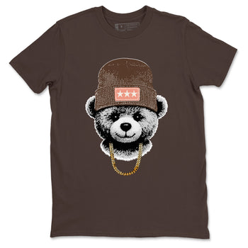Sneaker match tees – Sneaker Tees To Match Air Jordan 1 Baroque Brown Shoes – Gangster Teddy Tee Dark Chocolate 2