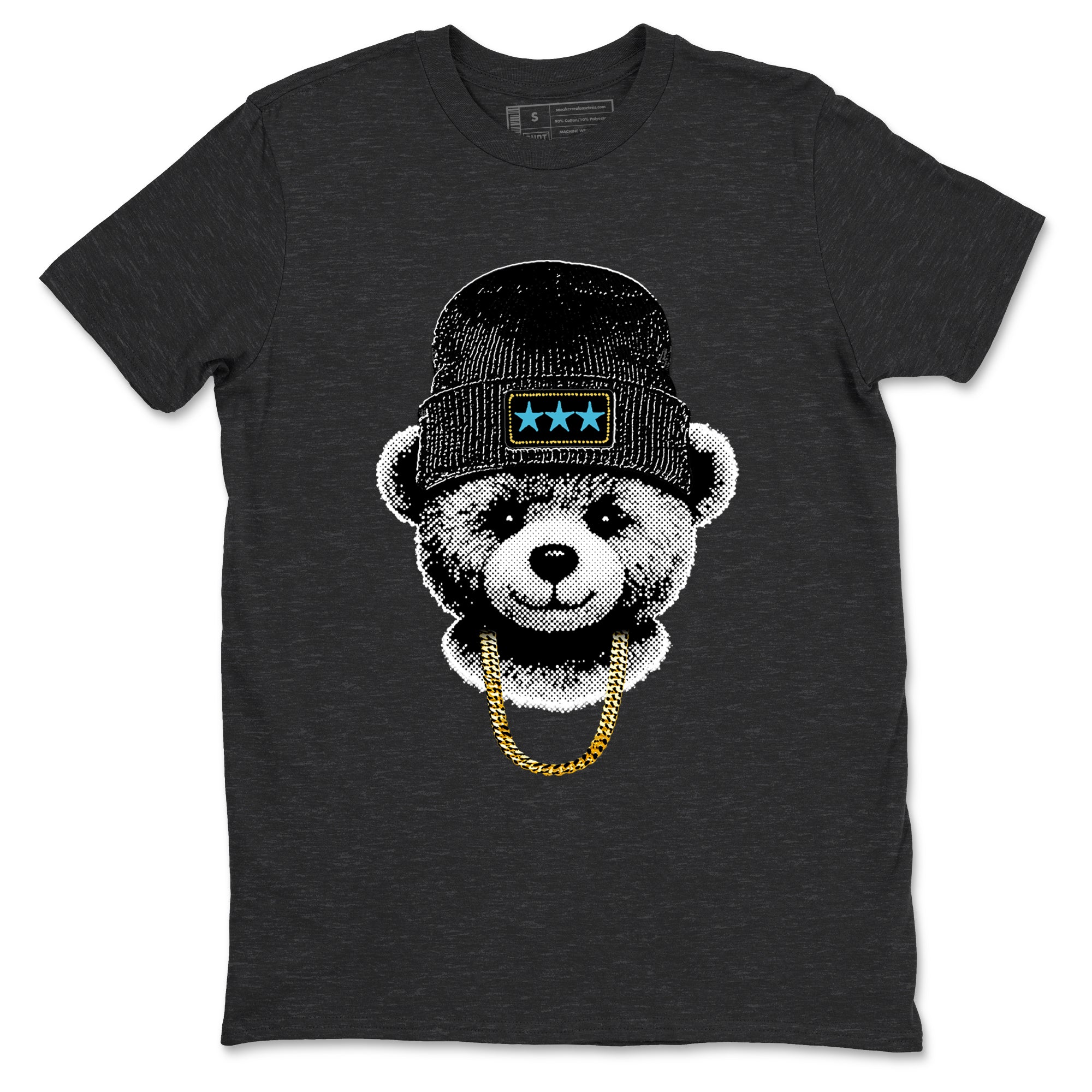 Sneaker Threads – Sneaker Tees To Match Air Jordan 11 Retro Gamma – Gangster Teddy Graphic Tee Charcoal Heather 2. Perfect for Jordan releases 2025 colorways.
