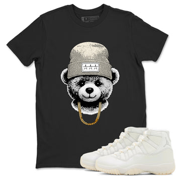 Gangster Teddy SNRT Sneaker Tees - Air Jordan 11 Pearl - SNRT Sneaker T-shirts
