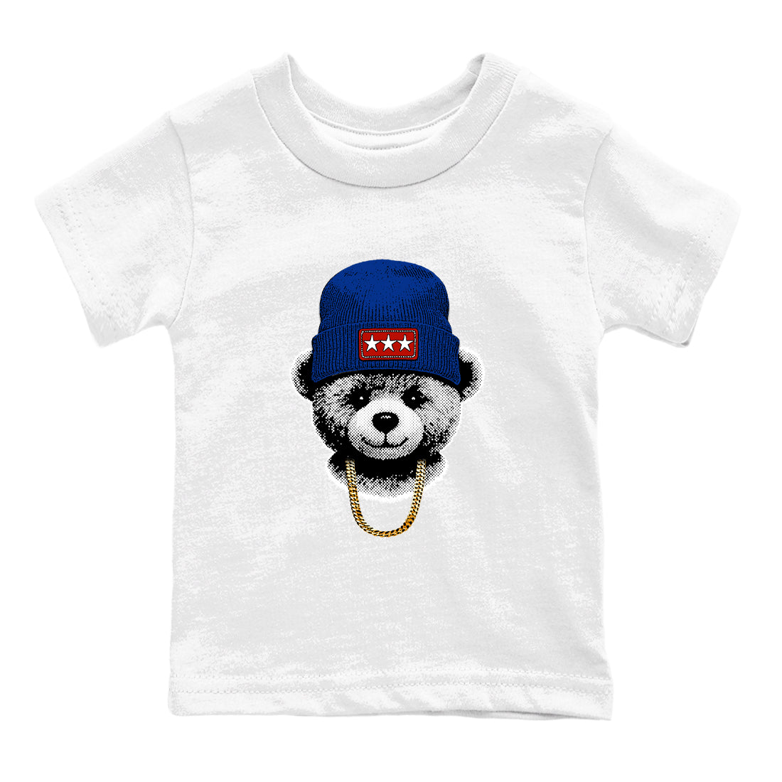 Sneaker Threads – Sneaker Tees To Match Air Jordan 11 Rare Air – Gangster Teddy Youth Graphic Tee White 2. Perfect for Jordan releases 2025 colorways.