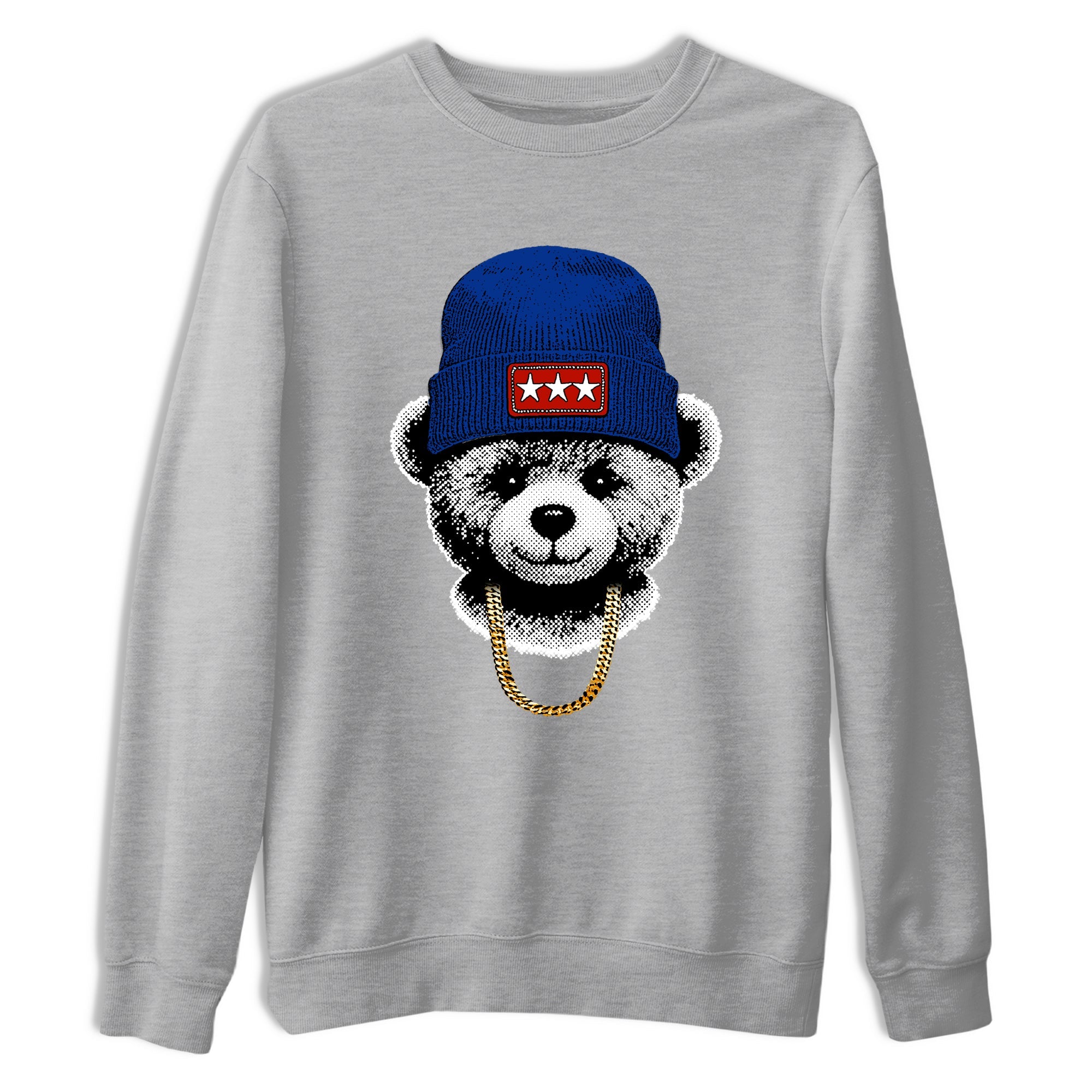 Sneaker Threads – Sneaker Tees To Match Air Jordan 11 Rare Air – Gangster Teddy Graphic Tee Heather Grey 2. Perfect for Jordan releases 2025 colorways.