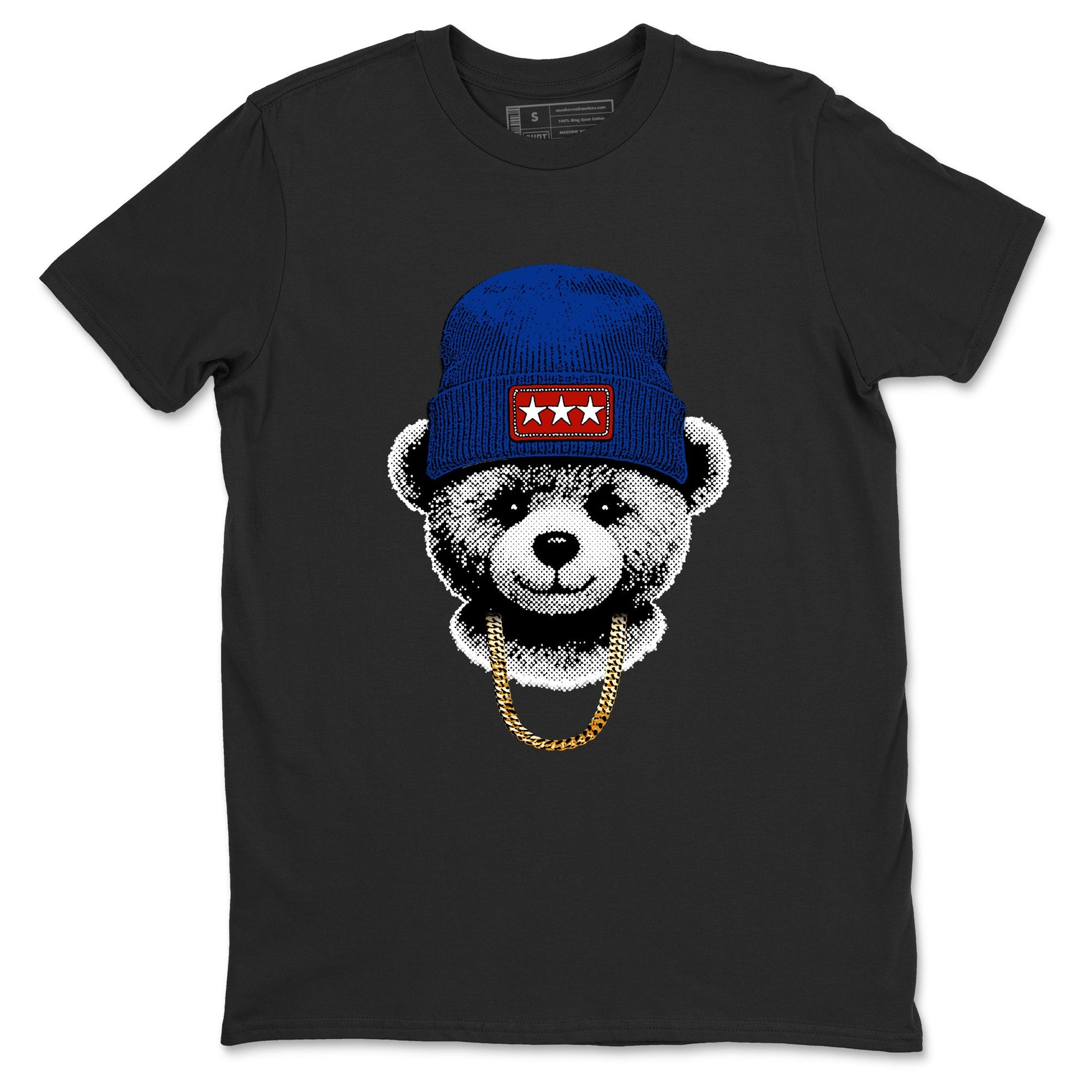 Sneaker Threads – Sneaker Tees To Match Air Jordan 11 Rare Air – Gangster Teddy Graphic Tee Black 2. Perfect for Jordan releases 2025 colorways.