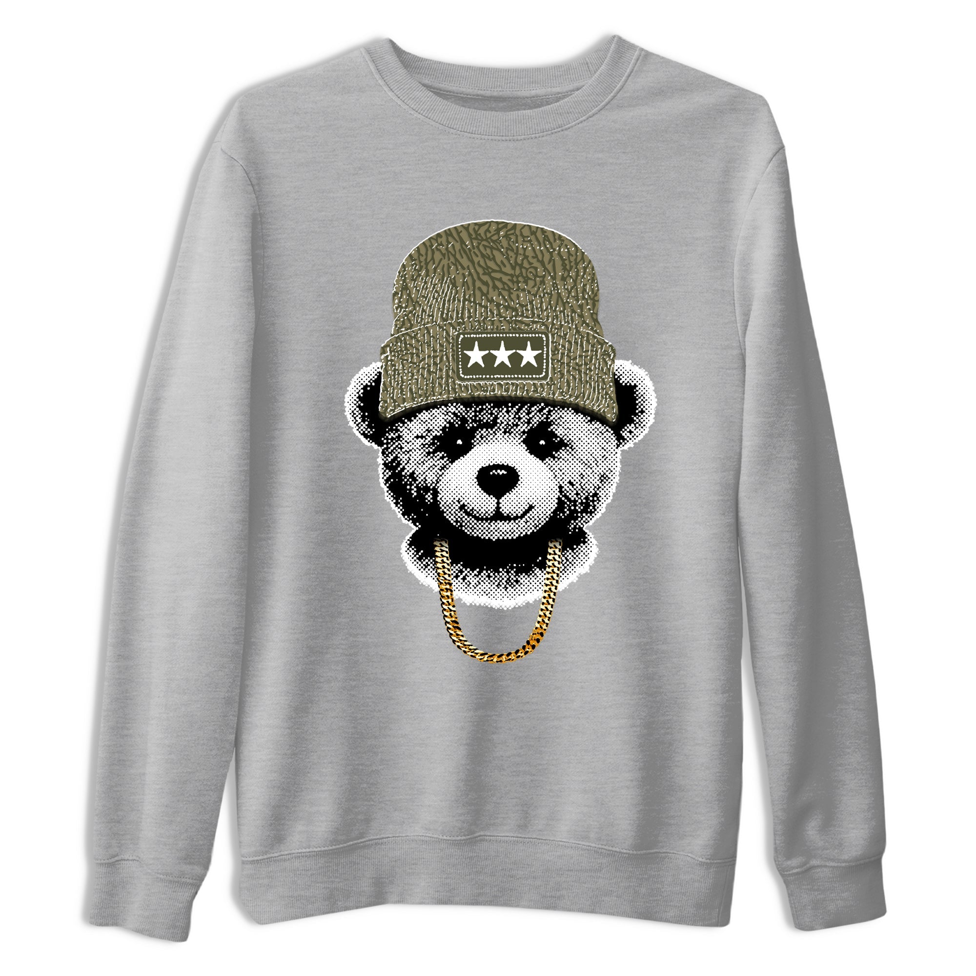 Sneaker Threads – Sneaker Threads To Match Air Jordan 3 Family Affair Shoes – Gangster Teddy Tee Heather Grey 2