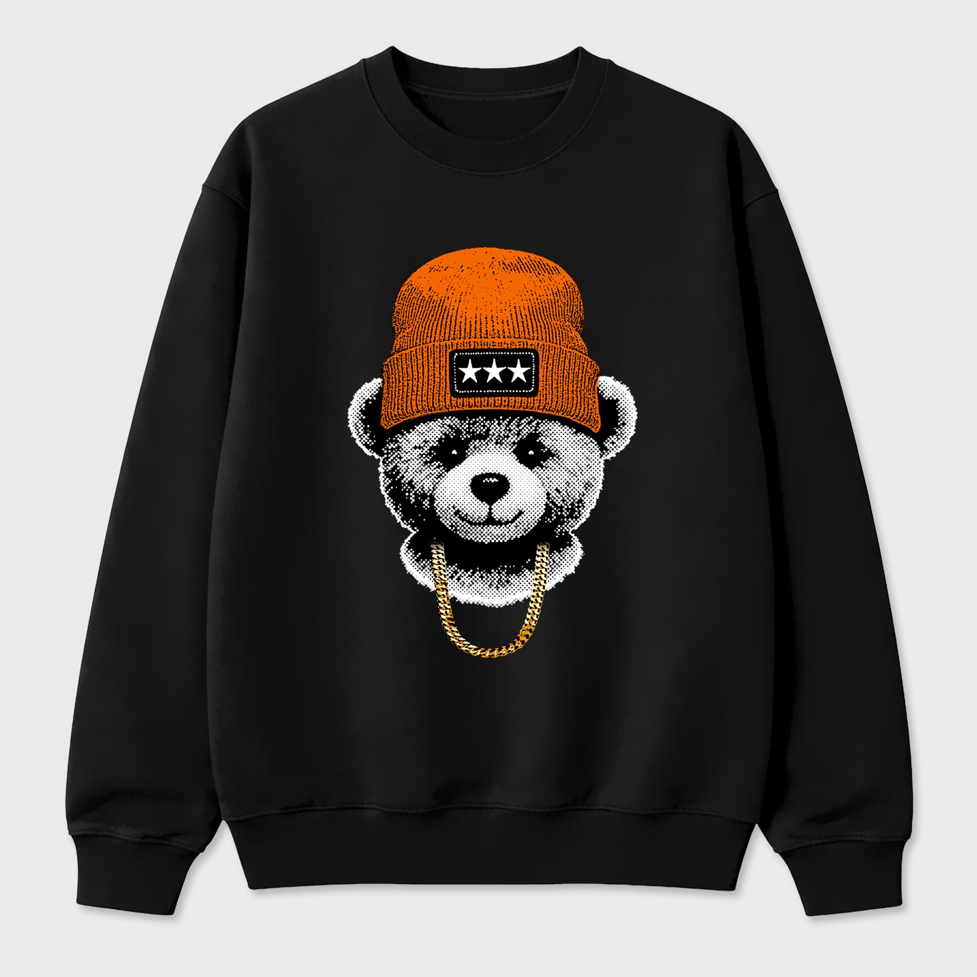 Sneaker match tees – Sneaker Tees To Match Air Jordan 3 Orange Citrus Shoes – Gangster Teddy Tee Black 2