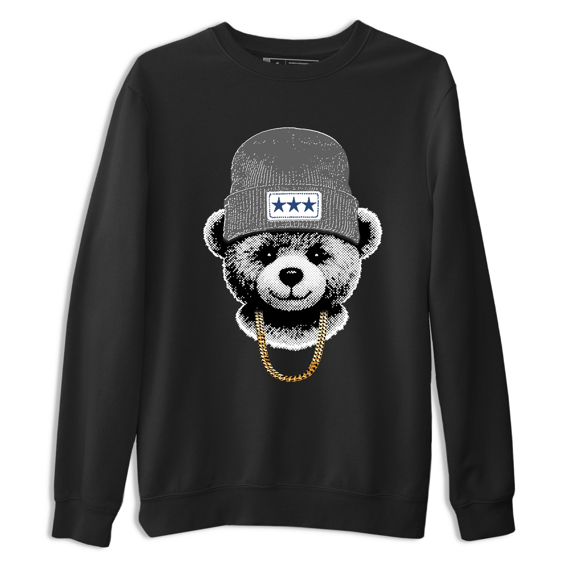 Sneaker match tees – Sneaker Tees To Match Air Jordan 9 Flint Grey Shoes – Gangster Teddy Tee Black 2