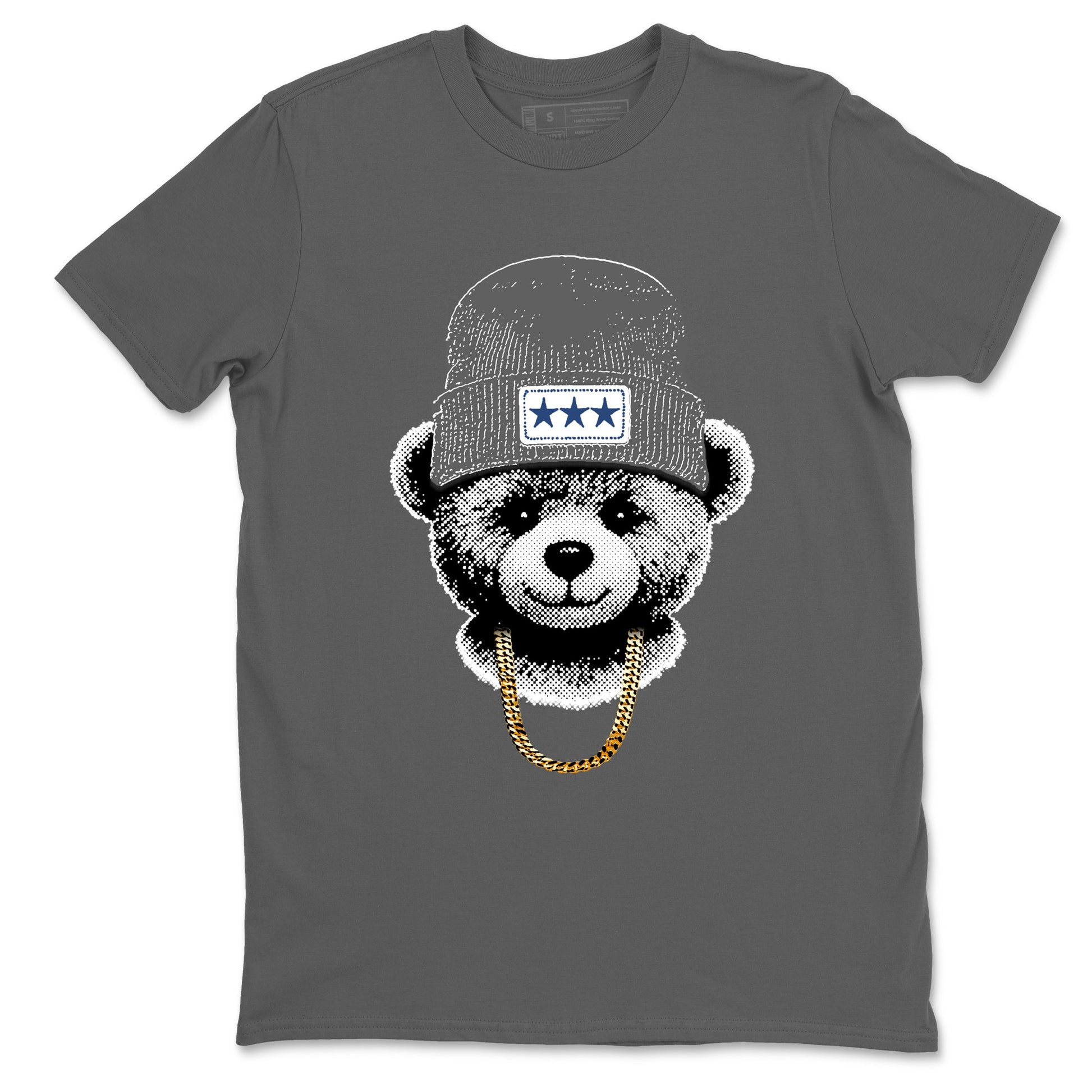 Sneaker match tees – Sneaker Tees To Match Air Jordan 9 Flint Grey Shoes – Gangster Teddy Tee Cool Grey 2