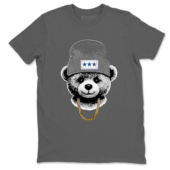 Sneaker match tees – Sneaker Tees To Match Air Jordan 9 Flint Grey Shoes – Gangster Teddy Tee Cool Grey 2