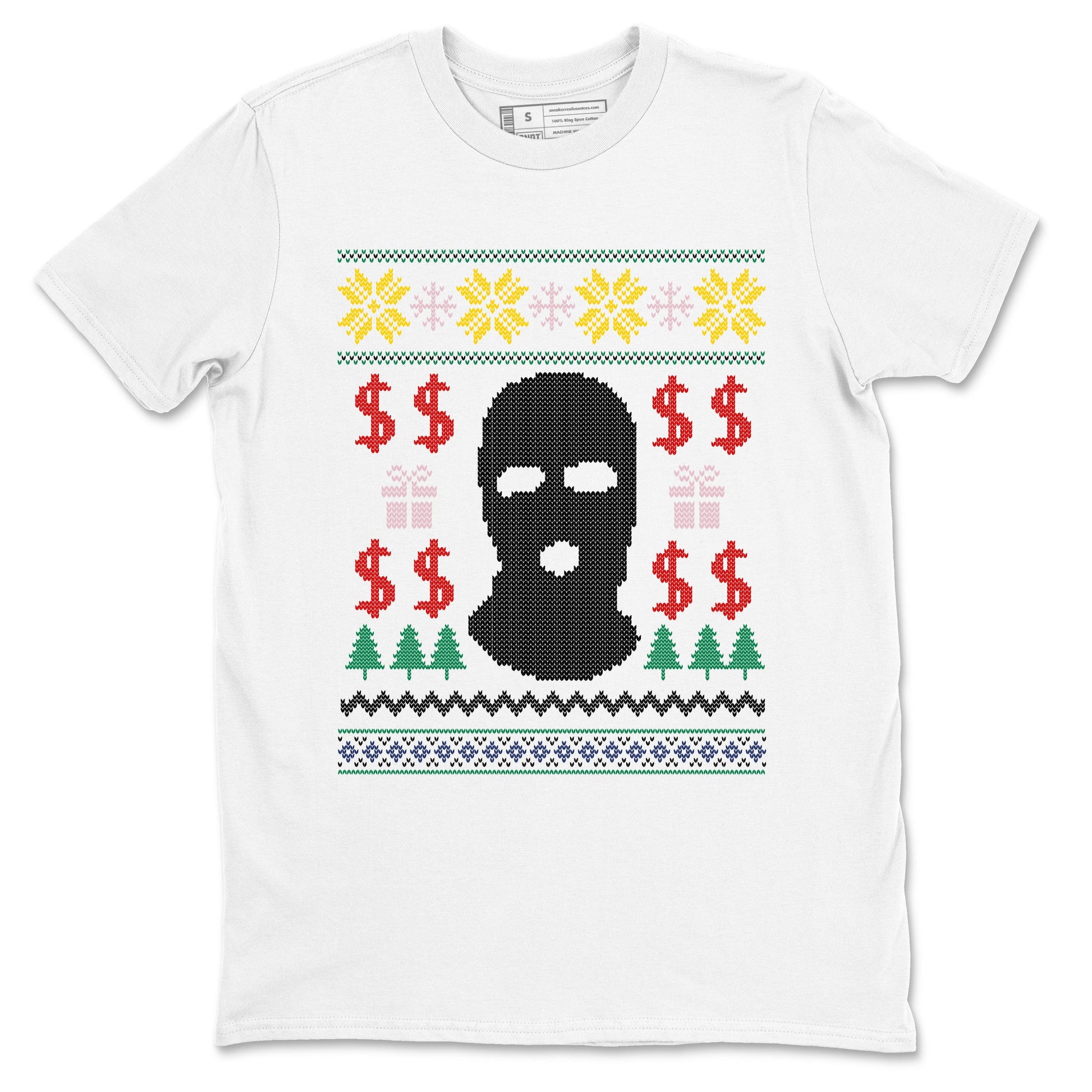 Air Force 3 Low x Nigo shirts to match jordans Christmas Gangster Ugly Sweater sneaker match tees Air Force 3 Blue Void and Tour Yellow match shoes to clothes SNRT Sneaker Tees unisex cotton White 2 shirts