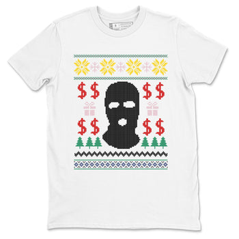 Air Force 3 Low x Nigo shirts to match jordans Christmas Gangster Ugly Sweater sneaker match tees Air Force 3 Blue Void and Tour Yellow match shoes to clothes SNRT Sneaker Tees unisex cotton White 2 shirts