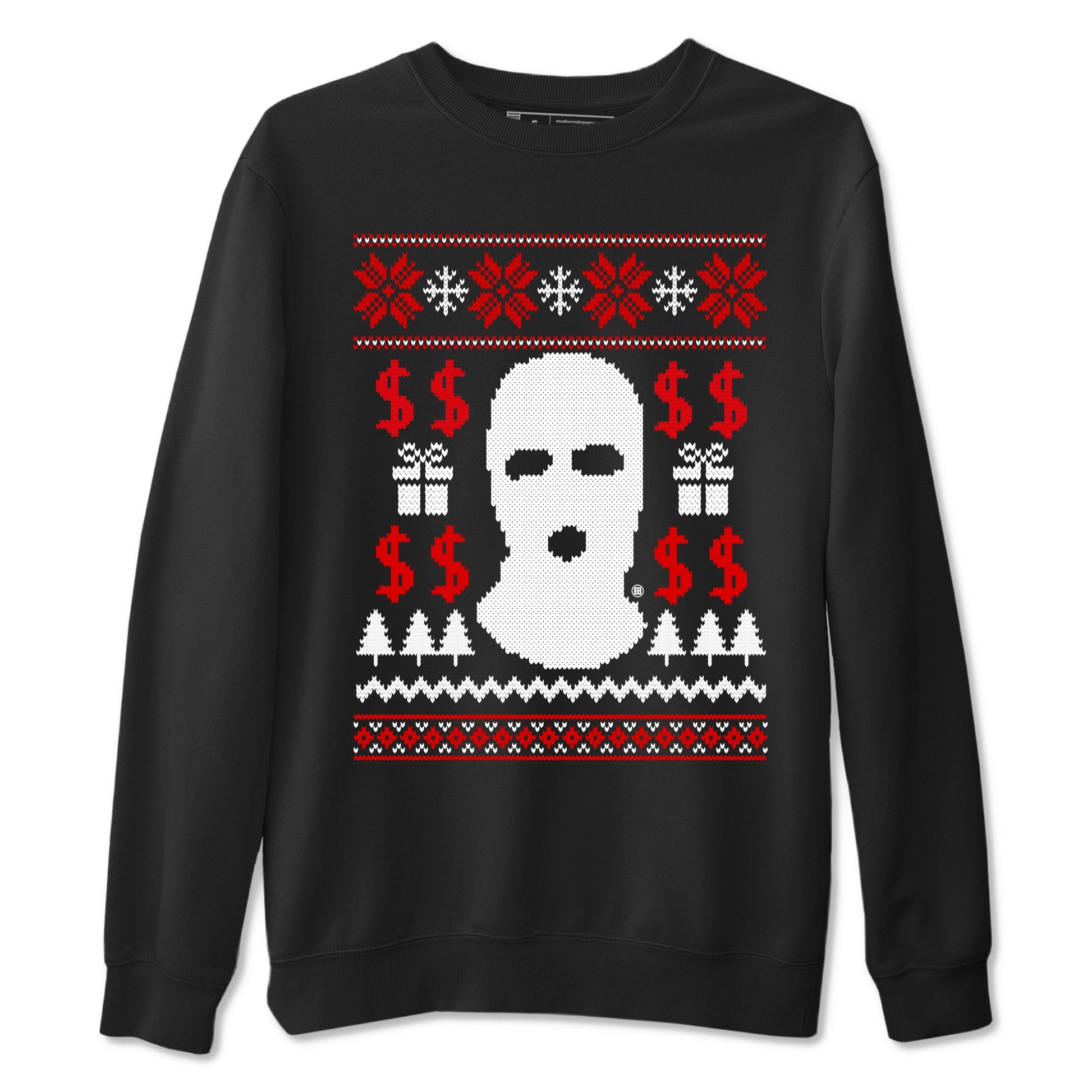 1s Black Toe Reimagined shirts to match jordans Gangster Ugly Sweater sneaker match tees Air Jordan 1 Retro High Black Toe Reimagined match shoes to clothes SNRT Sneaker Tees unisex cotton Black 2 shirts