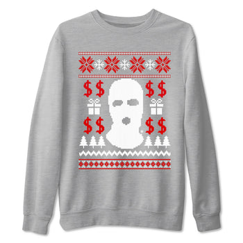 1s Black Toe Reimagined shirts to match jordans Gangster Ugly Sweater sneaker match tees Air Jordan 1 Retro High Black Toe Reimagined match shoes to clothes SNRT Sneaker Tees unisex cotton Heather Grey 2 shirts