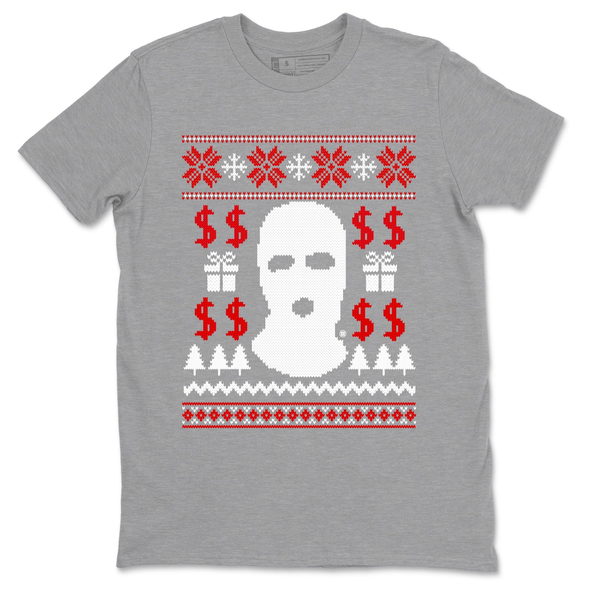 1s Black Toe Reimagined shirts to match jordans Gangster Ugly Sweater sneaker match tees Air Jordan 1 Retro High Black Toe Reimagined match shoes to clothes SNRT Sneaker Tees unisex cotton Heather Grey 2 shirts