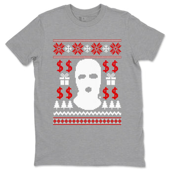 1s Black Toe Reimagined shirts to match jordans Gangster Ugly Sweater sneaker match tees Air Jordan 1 Retro High Black Toe Reimagined match shoes to clothes SNRT Sneaker Tees unisex cotton Heather Grey 2 shirts
