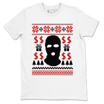 1s Black Toe Reimagined shirts to match jordans Gangster Ugly Sweater sneaker match tees Air Jordan 1 Retro High Black Toe Reimagined match shoes to clothes SNRT Sneaker Tees unisex cotton White 2 shirts