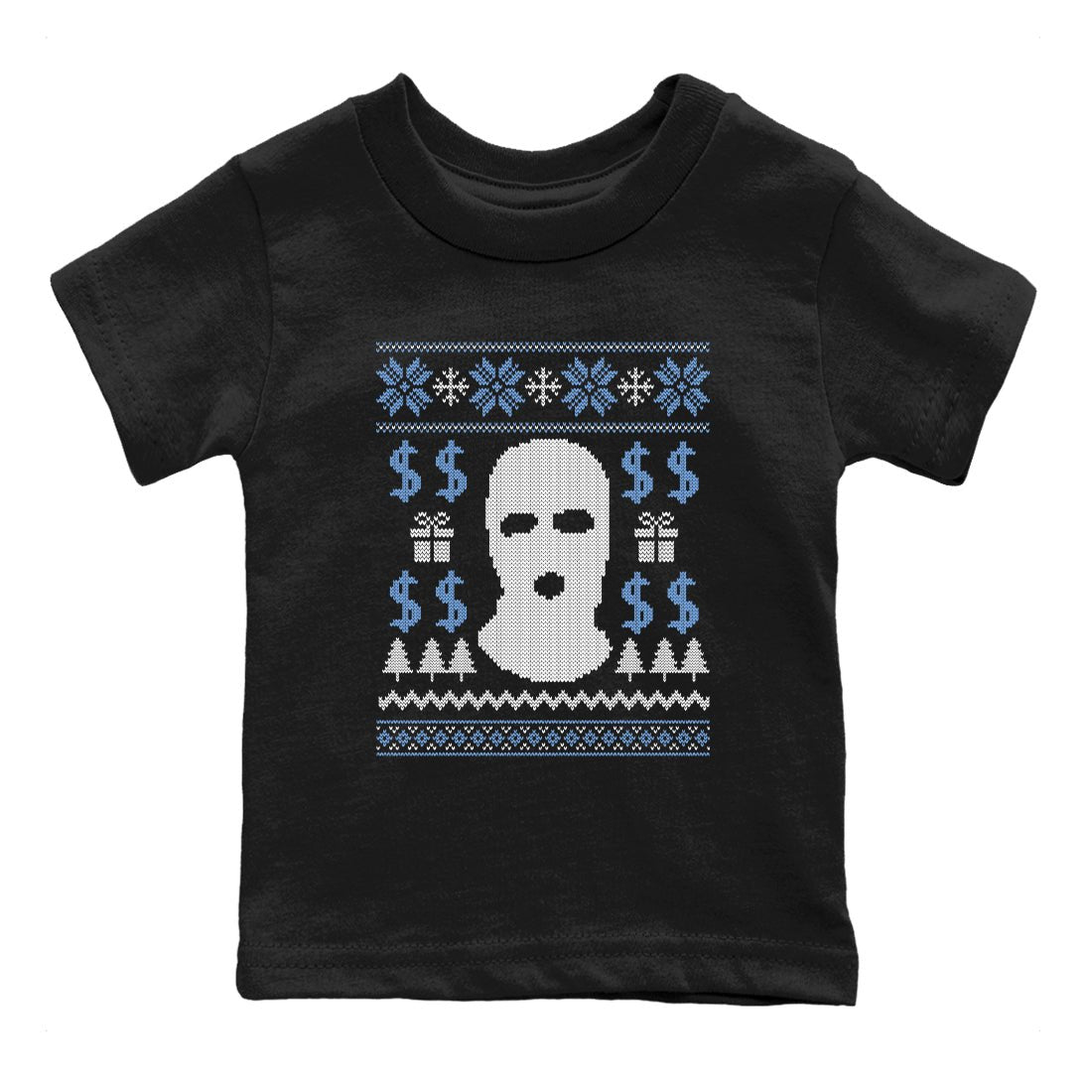 11s Legend Blue shirts to match jordans Christmas Gangster Ugly Sweater sneaker match tees Air Jordan 11 Retro Legend Blue match shoes to clothes SNRT Sneaker Tees Youth Baby Black 2 tee