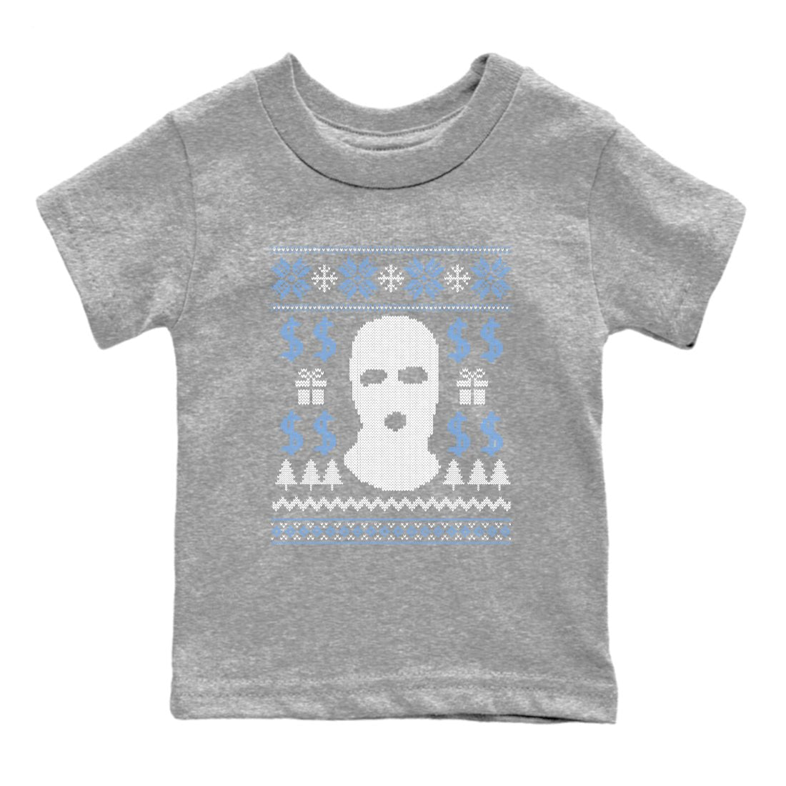 11s Legend Blue shirts to match jordans Christmas Gangster Ugly Sweater sneaker match tees Air Jordan 11 Retro Legend Blue match shoes to clothes SNRT Sneaker Tees Youth Baby Heather Grey 2 tee