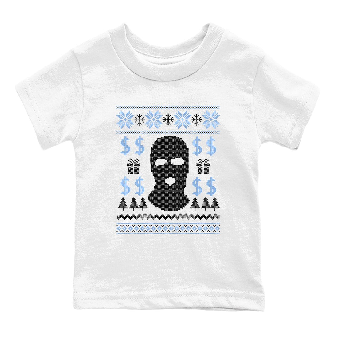 11s Legend Blue shirts to match jordans Christmas Gangster Ugly Sweater sneaker match tees Air Jordan 11 Retro Legend Blue match shoes to clothes SNRT Sneaker Tees Youth Baby White 2 tee