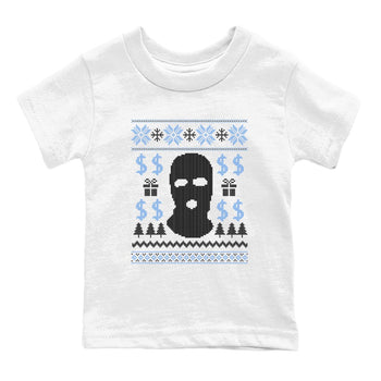 11s Legend Blue shirts to match jordans Christmas Gangster Ugly Sweater sneaker match tees Air Jordan 11 Retro Legend Blue match shoes to clothes SNRT Sneaker Tees Youth Baby White 2 tee