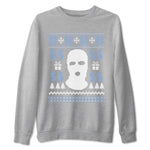 11s Legend Blue shirts to match jordans Christmas Gangster Ugly Sweater sneaker match tees Air Jordan 11 Retro Legend Blue match shoes to clothes SNRT Sneaker Tees unisex cotton Heather Grey 2 shirts