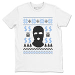 11s Legend Blue shirts to match jordans Christmas Gangster Ugly Sweater sneaker match tees Air Jordan 11 Retro Legend Blue match shoes to clothes SNRT Sneaker Tees unisex cotton White 2 shirts