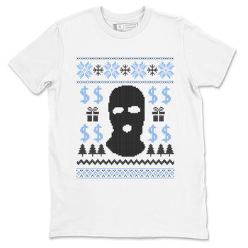 11s Legend Blue shirts to match jordans Christmas Gangster Ugly Sweater sneaker match tees Air Jordan 11 Retro Legend Blue match shoes to clothes SNRT Sneaker Tees unisex cotton White 2 shirts