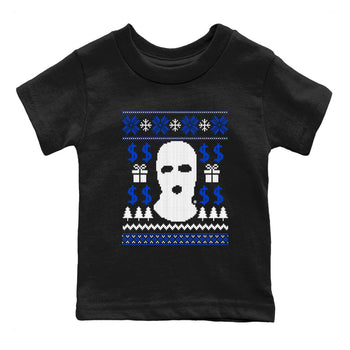 12s Blueberry shirts to match jordans Gangster Ugly Sweater sneaker match tees Air Jordan 12 Blueberry match shoes to clothes SNRT Sneaker Tees Youth Baby Black 2 tee