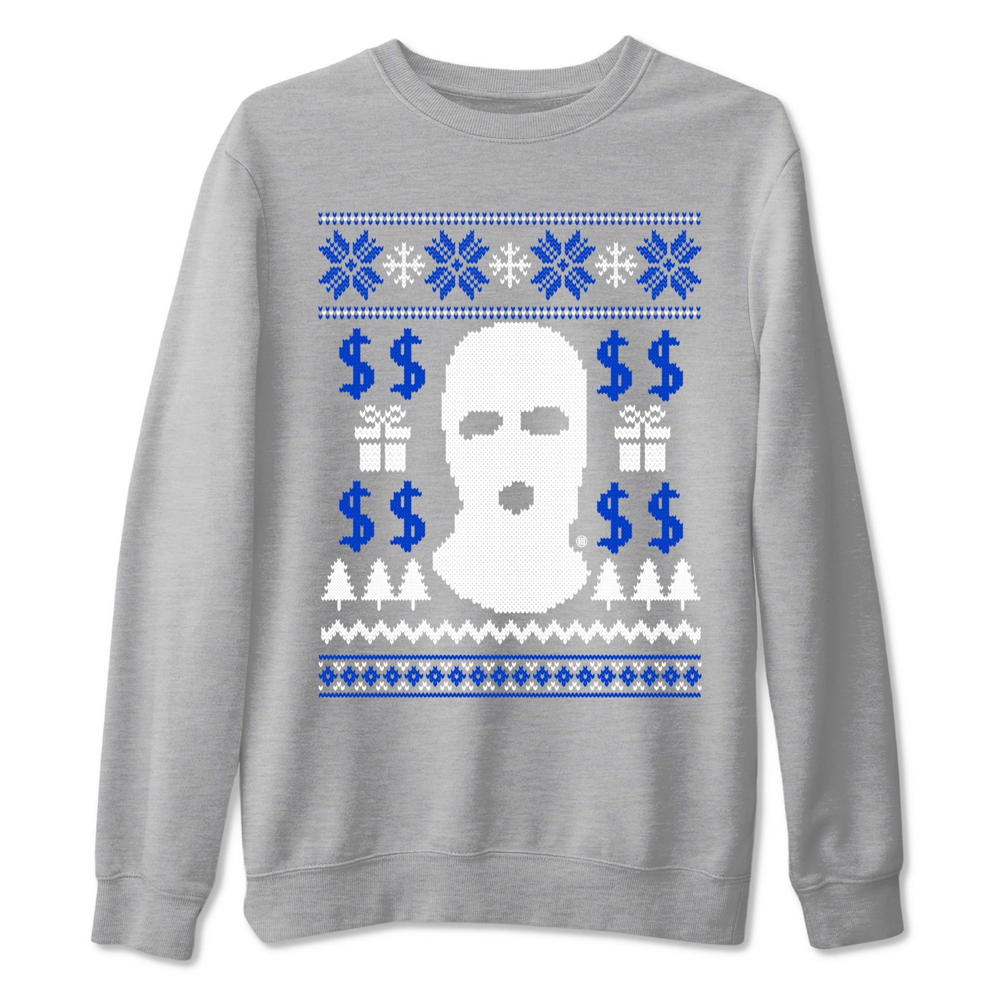 12s Blueberry shirts to match jordans Gangster Ugly Sweater sneaker match tees Air Jordan 12 Blueberry match shoes to clothes SNRT Sneaker Tees unisex cotton Heather Grey 2 shirts
