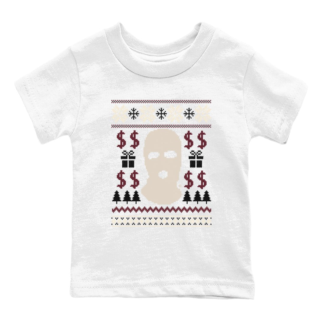 4s Retro A Ma Maniere x W.Y.W.S shirts to match jordans Gangster Ugly Sweater sneaker match tees Air Jordan 4 A Ma Maniere x Fossil Stone match shoes to clothes SNRT Sneaker Tees Youth Baby White 2 tee