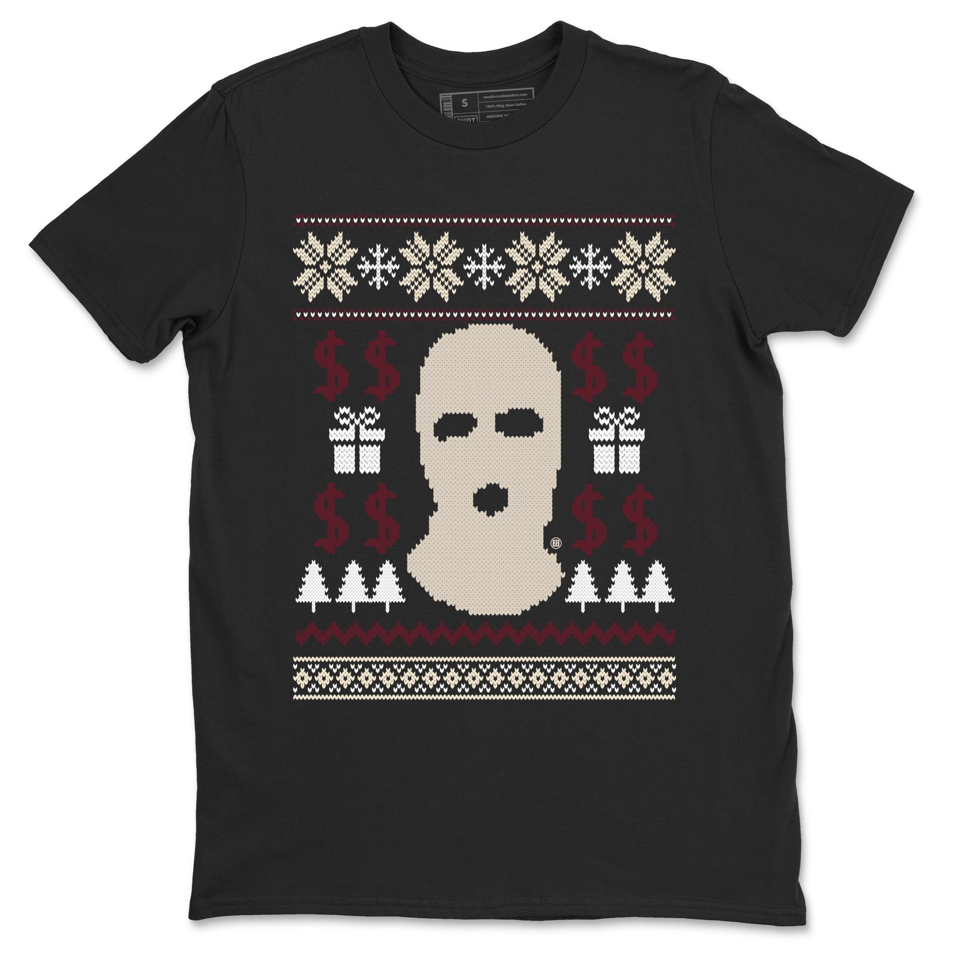 4s Retro A Ma Maniere x W.Y.W.S shirts to match jordans Gangster Ugly Sweater sneaker match tees Air Jordan 4 A Ma Maniere x Fossil Stone match shoes to clothes SNRT Sneaker Tees unisex cotton Black 2 shirts