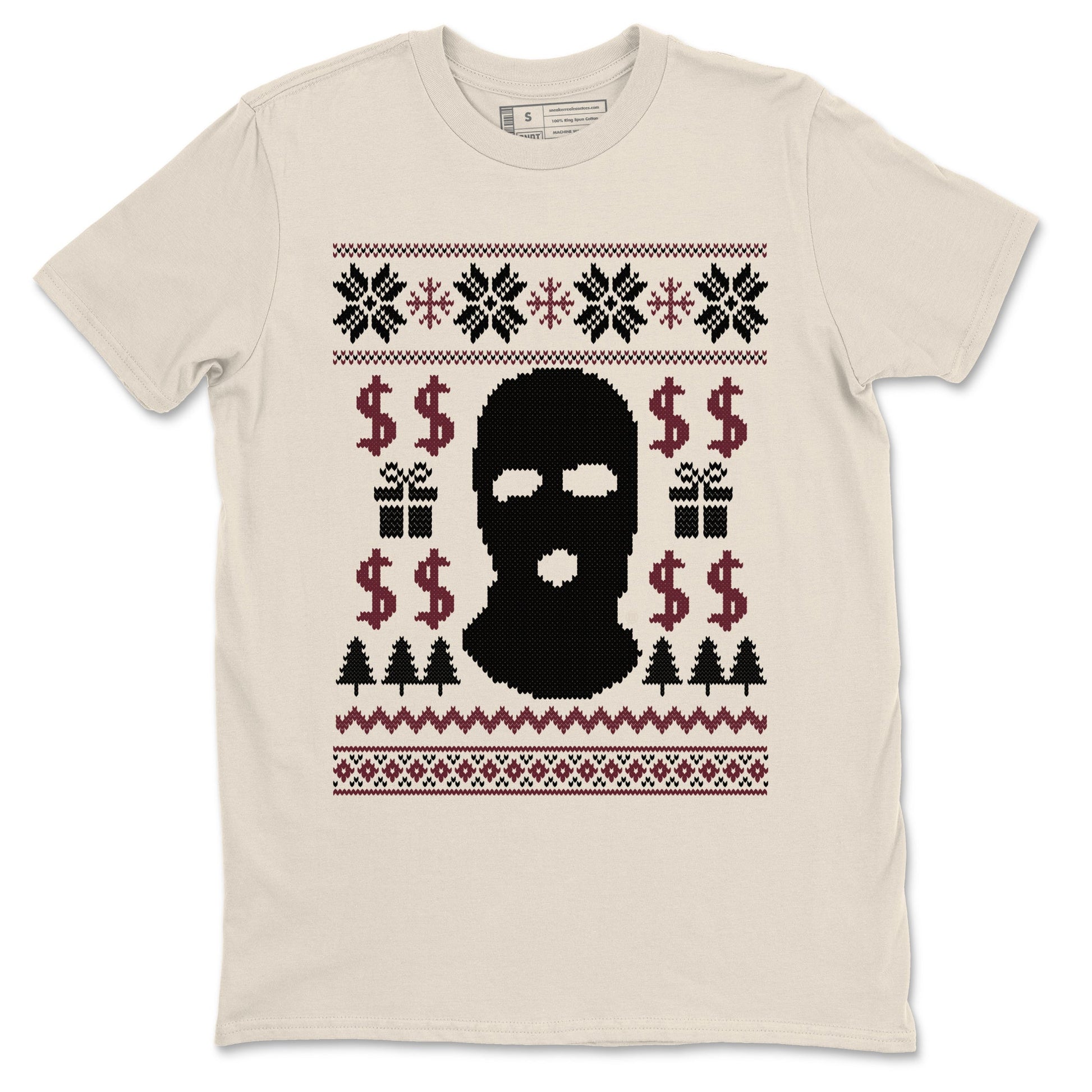 4s Retro A Ma Maniere x W.Y.W.S shirts to match jordans Gangster Ugly Sweater sneaker match tees Air Jordan 4 A Ma Maniere x Fossil Stone match shoes to clothes SNRT Sneaker Tees unisex cotton Natural 2 shirts