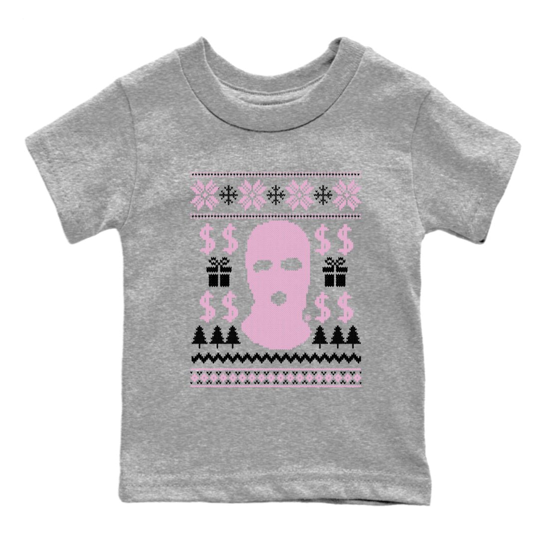 4s Retro Orchid shirts to match jordans Gangster Ugly Sweater sneaker match tees Air Jordan 4 WMNS Orchid match shoes to clothes SNRT Sneaker Tees Youth Baby Heather Grey 2 tee