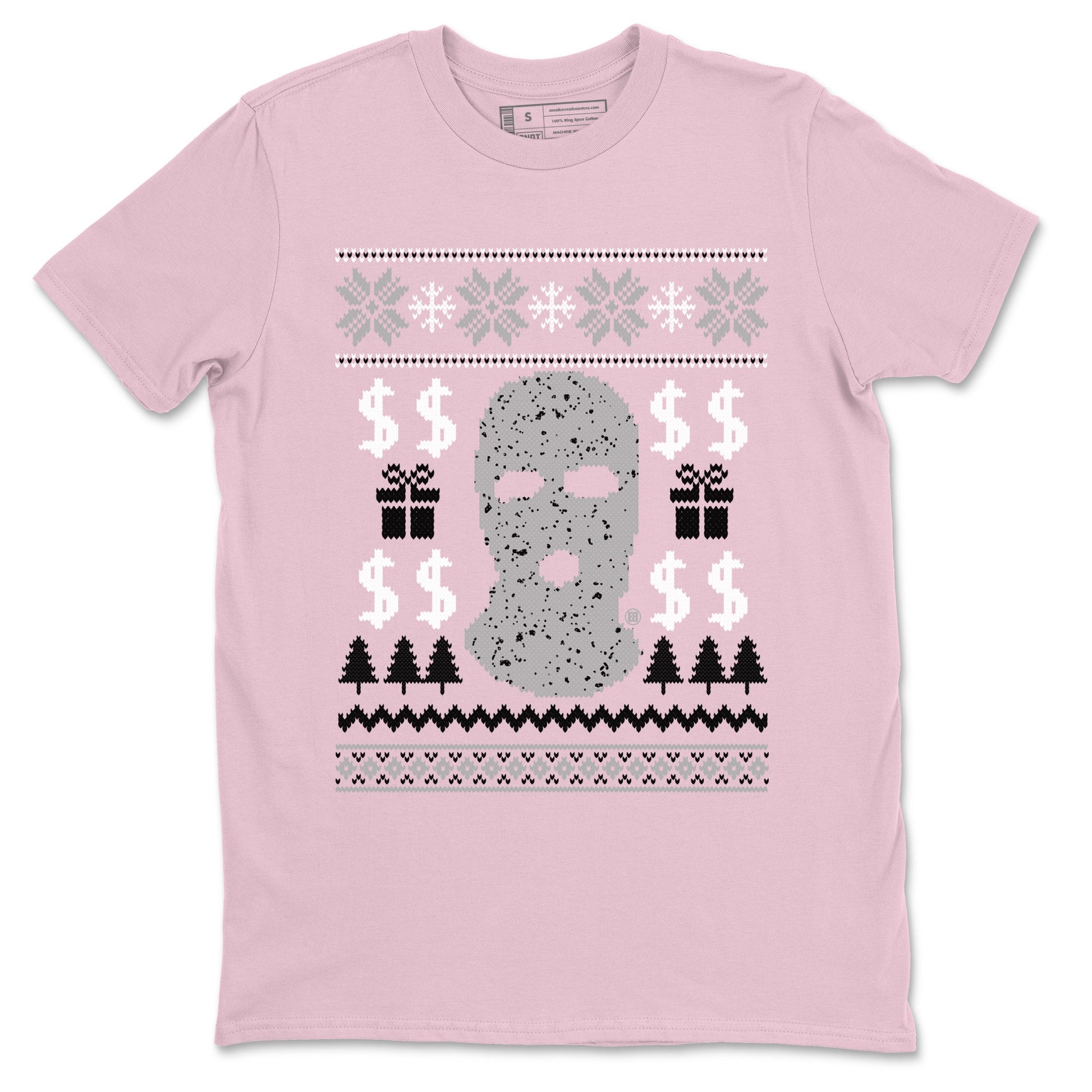 4s Retro Orchid shirts to match jordans Gangster Ugly Sweater sneaker match tees Air Jordan 4 WMNS Orchid match shoes to clothes SNRT Sneaker Tees unisex cotton Pink 2 shirts