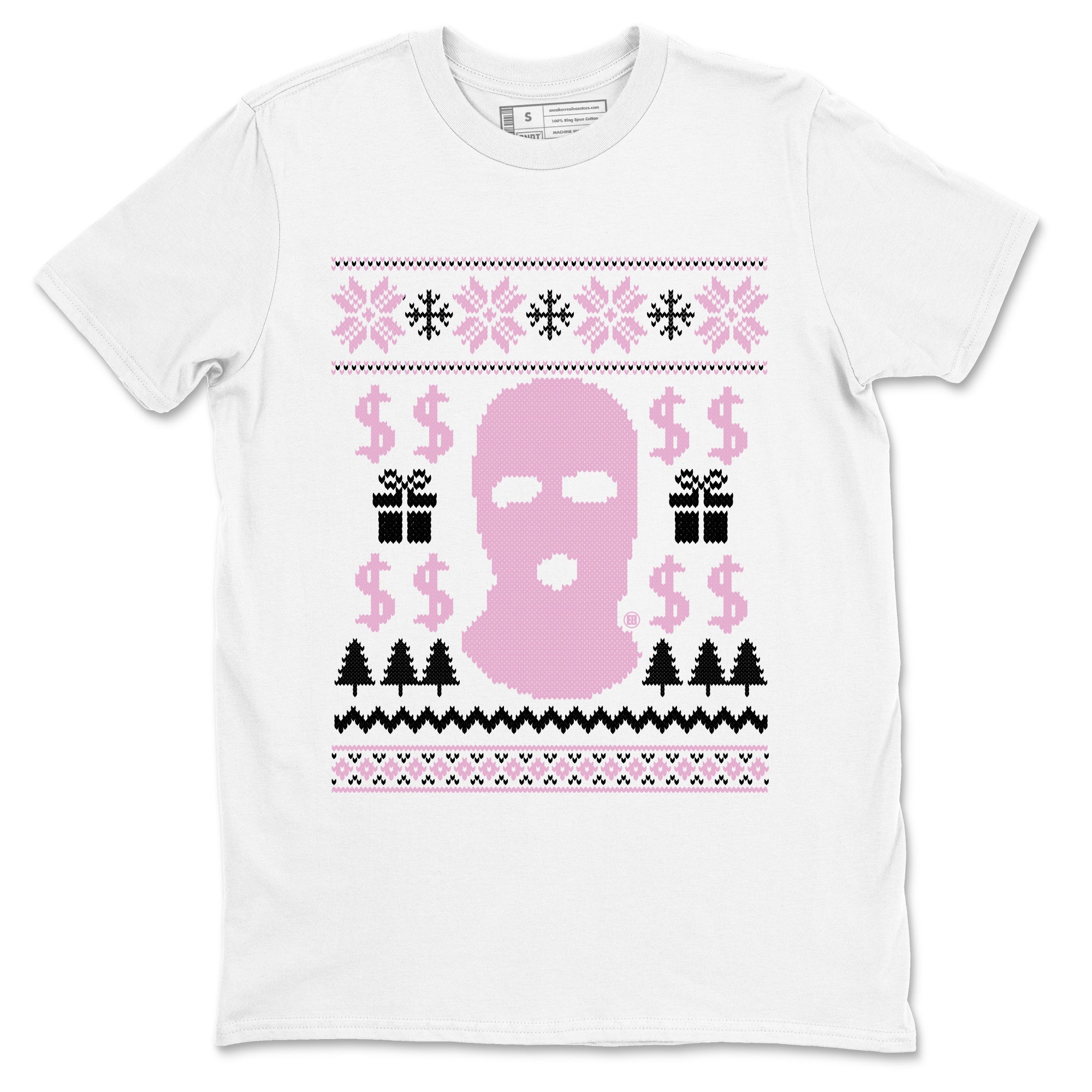 4s Retro Orchid shirts to match jordans Gangster Ugly Sweater sneaker match tees Air Jordan 4 WMNS Orchid match shoes to clothes SNRT Sneaker Tees unisex cotton White 2 shirts