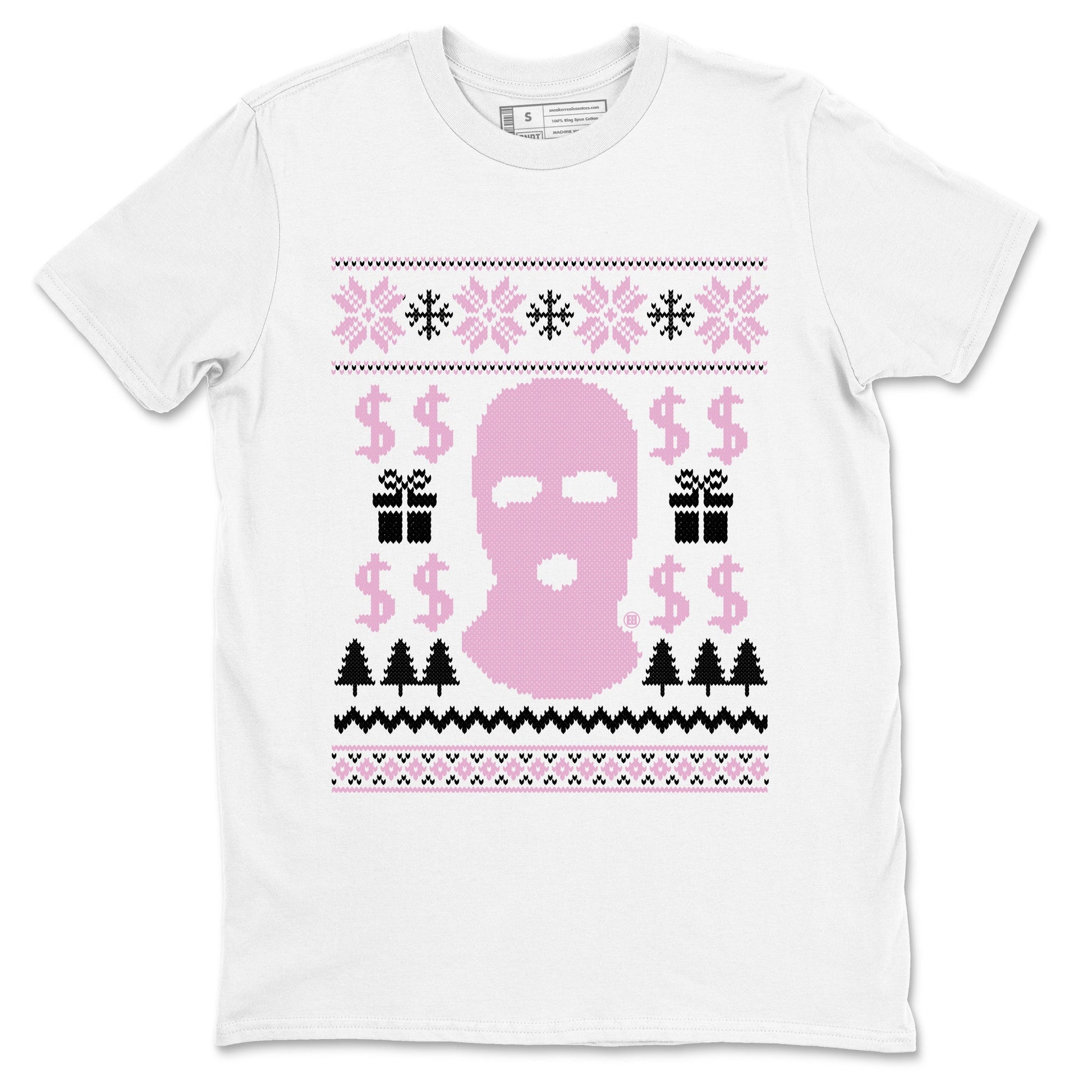 4s Retro Orchid shirts to match jordans Gangster Ugly Sweater sneaker match tees Air Jordan 4 WMNS Orchid match shoes to clothes SNRT Sneaker Tees unisex cotton White 2 shirts
