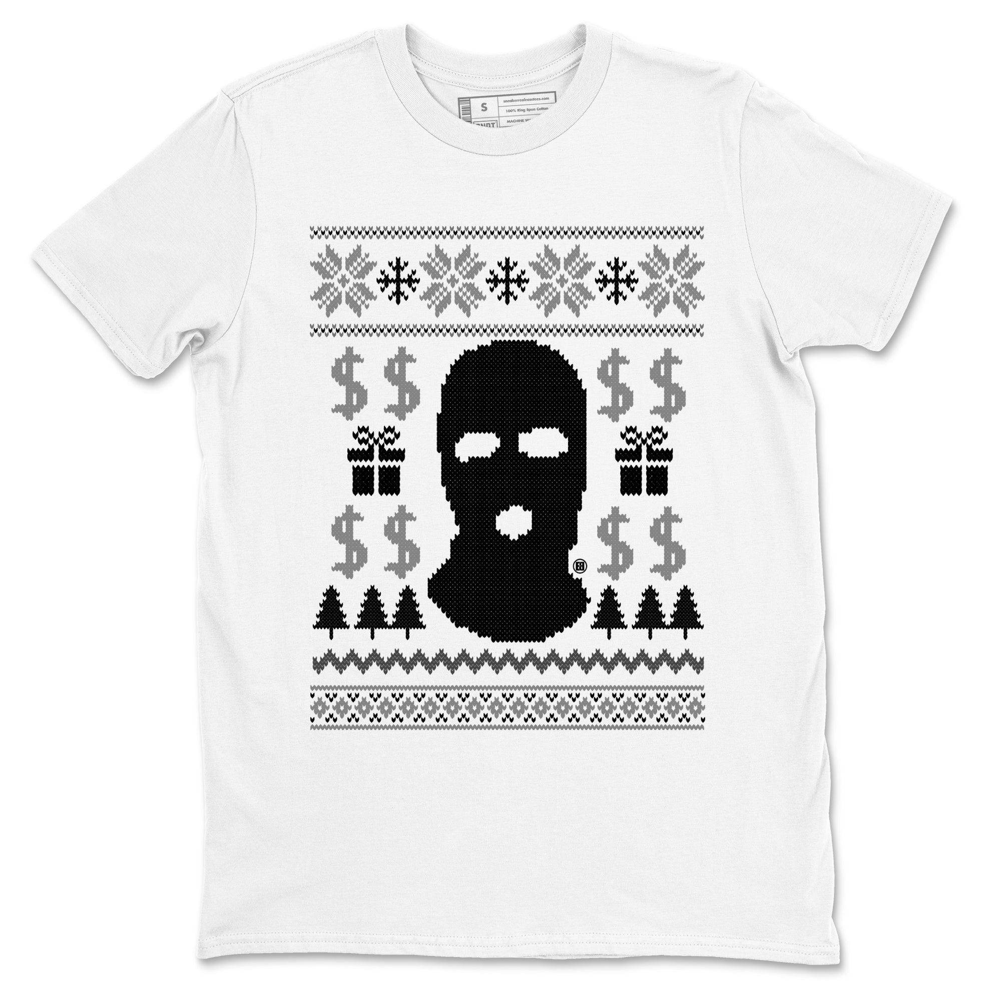 4s Wet Cement shirts to match jordans Gangster Ugly Sweater sneaker match tees Air Jordan 4 Retro SE Wet Cement match shoes to clothes SNRT Sneaker Tees unisex cotton White 2 shirts