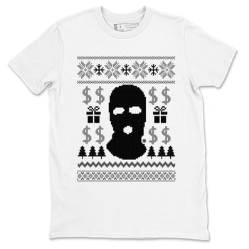 4s Wet Cement shirts to match jordans Gangster Ugly Sweater sneaker match tees Air Jordan 4 Retro SE Wet Cement match shoes to clothes SNRT Sneaker Tees unisex cotton White 2 shirts