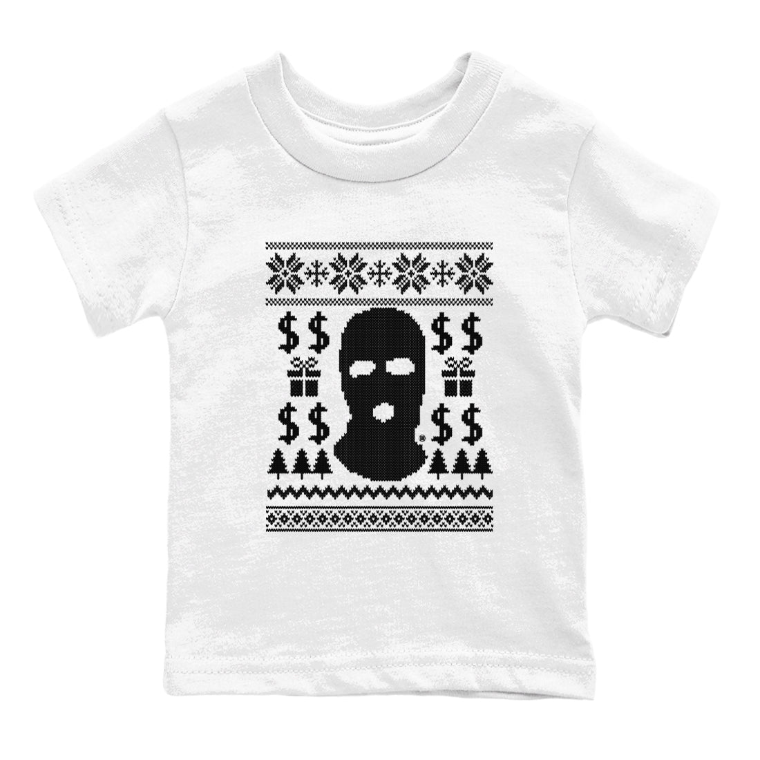 4s White Thunder shirts to match jordans Gangster Ugly Sweater sneaker match tees Air Jordan 4 Retro White Thunder match shoes to clothes SNRT Sneaker Tees Youth Baby White 2 tee