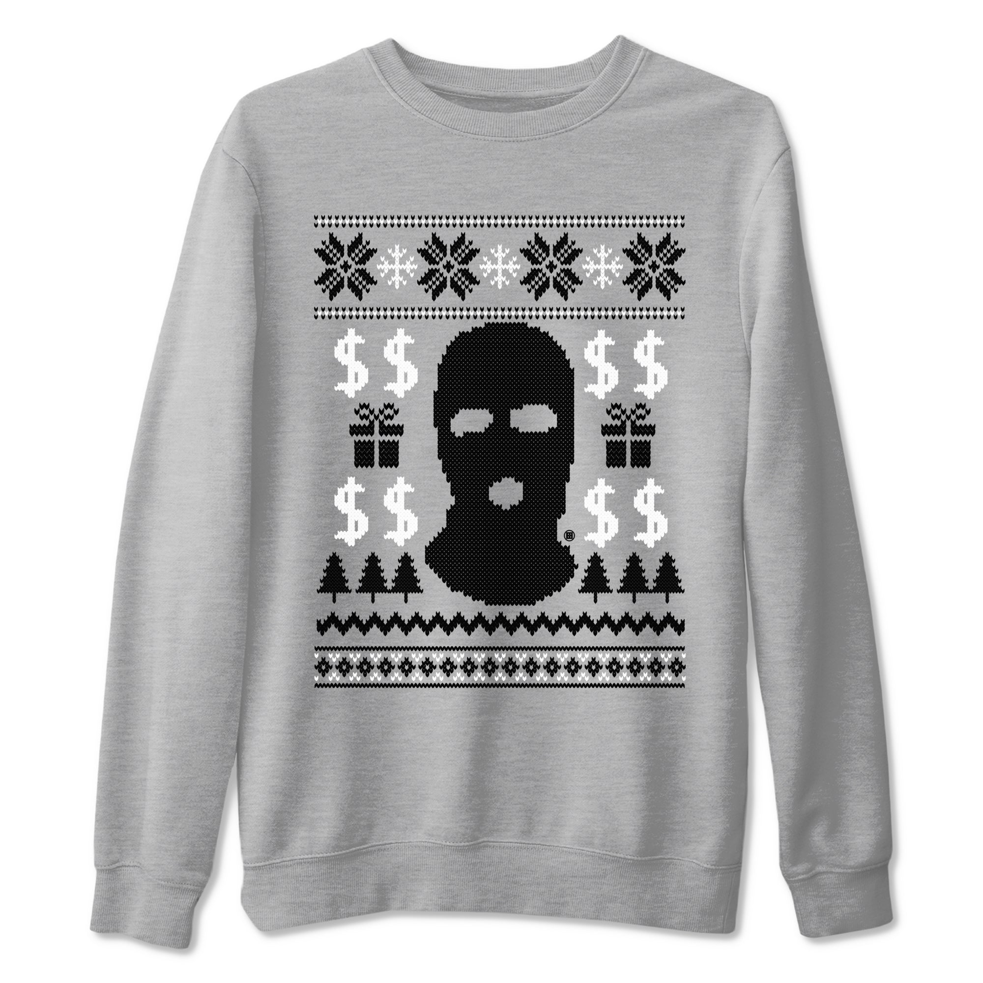 4s White Thunder shirts to match jordans Gangster Ugly Sweater sneaker match tees Air Jordan 4 Retro White Thunder match shoes to clothes SNRT Sneaker Tees unisex cotton Heather Grey 2 shirts